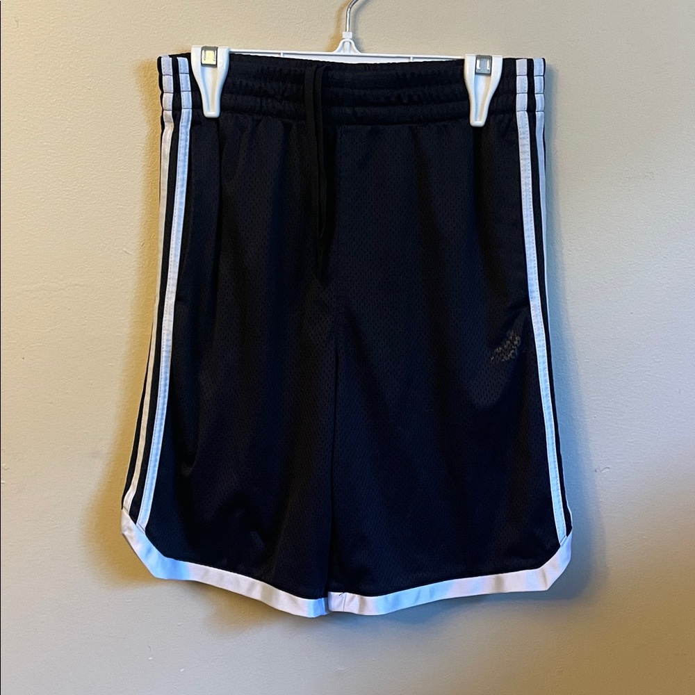 adidas Black and White Men's Athletic Shorts